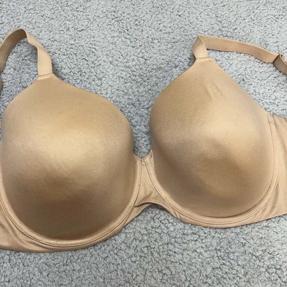 Auden Bra 42DDD T-Shirt Bra Lightly lined Full Coverage T-Shirt Smooth Gold - Picture 1 of 9